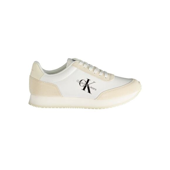Calvin Klein Y00001 Sneakers Casual Style Women Beige